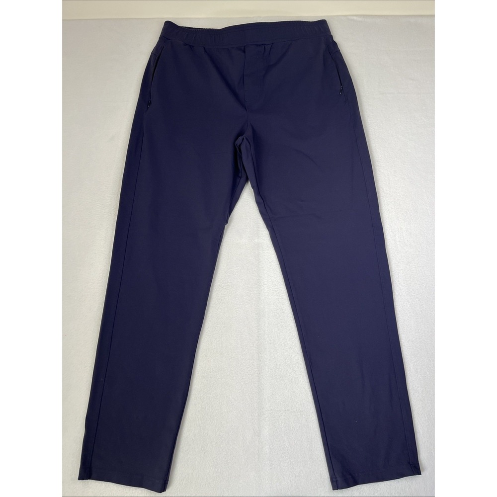 Public Rec Joggers Mens 38x34 Blue Sweatpants Stretch All Day Gym Performance